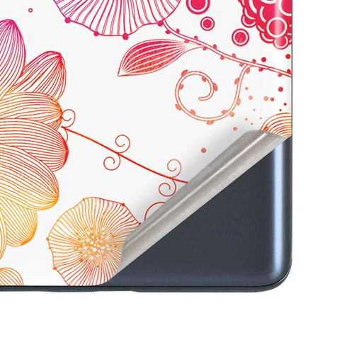 Elegant Flowers Galaxy S20 Fan Edition Skin
